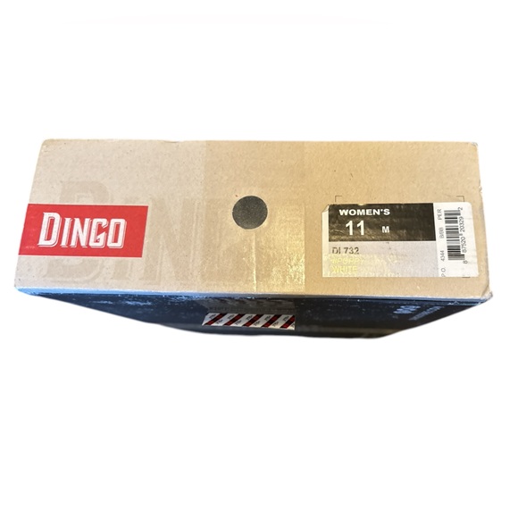 Dingo Size 11 M White Poppy Floral Embroidery Studded Women’s Cowboy Boots - Picture 12 of 16